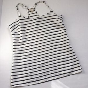 ✨J.Crew Striped Racerback Tank✨